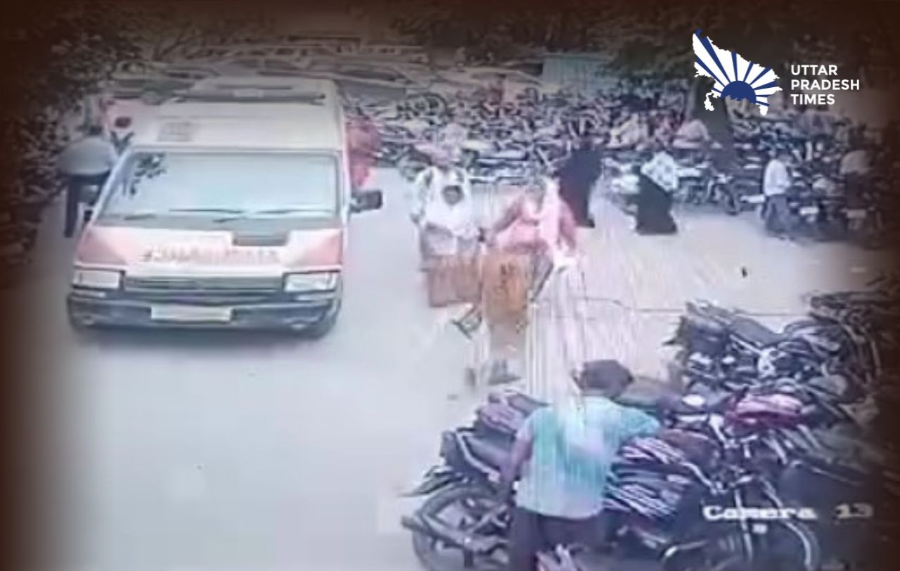 गोंडा मेडिकल कॉलेज के CCTV में कैद हुई वारदात, सुरक्षा पर उठे सवाल