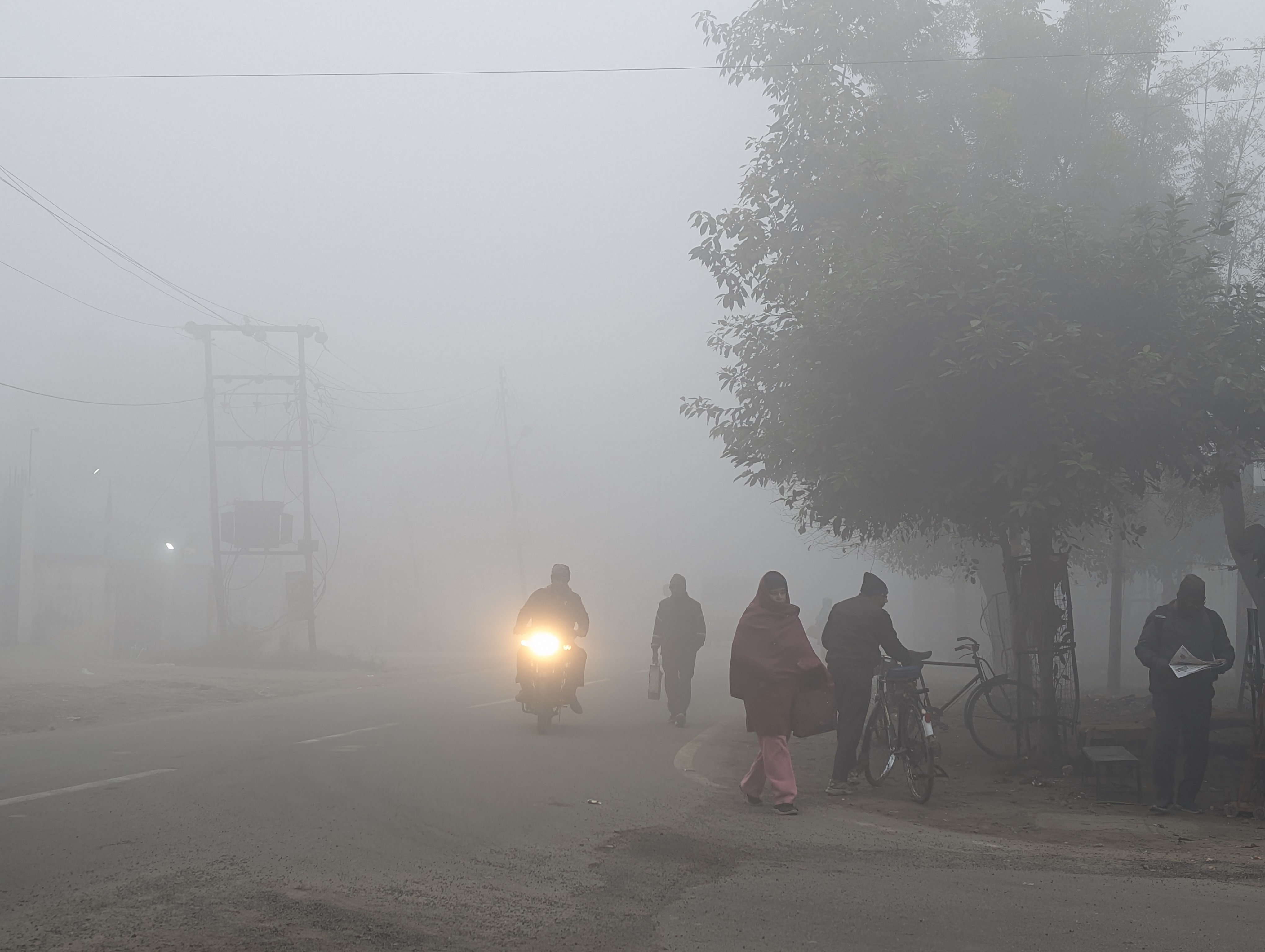 ठंड का टॉर्चर, 8 डिग्री पहुंचा पारा; छूट रही कंपकंपी