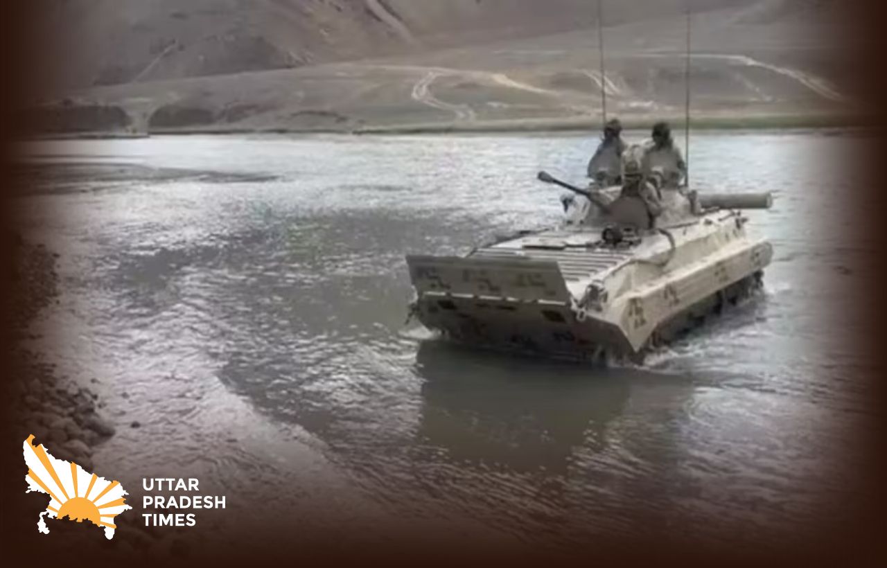 लद्दाख में टैंक अभ्यास के दौरान 5 जवान शहीद,अचानक बढ़ा नदी का जलस्तर