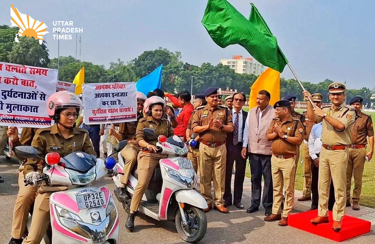 संयुक्त पुलिस आयुक्त अमित वर्मा ने दिखाई हरी झंडी, बोले- नियम तोड़ने वालों पर रहेगी कड़ी नजर       