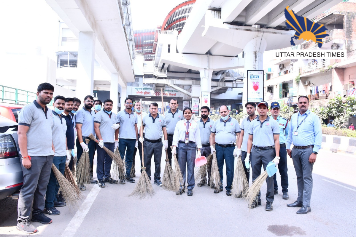 सभी स्टेशनों और डिपो पर किया श्रमदान, चलाया 'स्वच्छता ही सेवा' अभियान