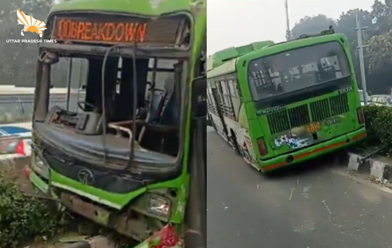 डीटीसी की बस ने कानपुर के छात्र समेत दो को रौंदा, मौके पर मौत