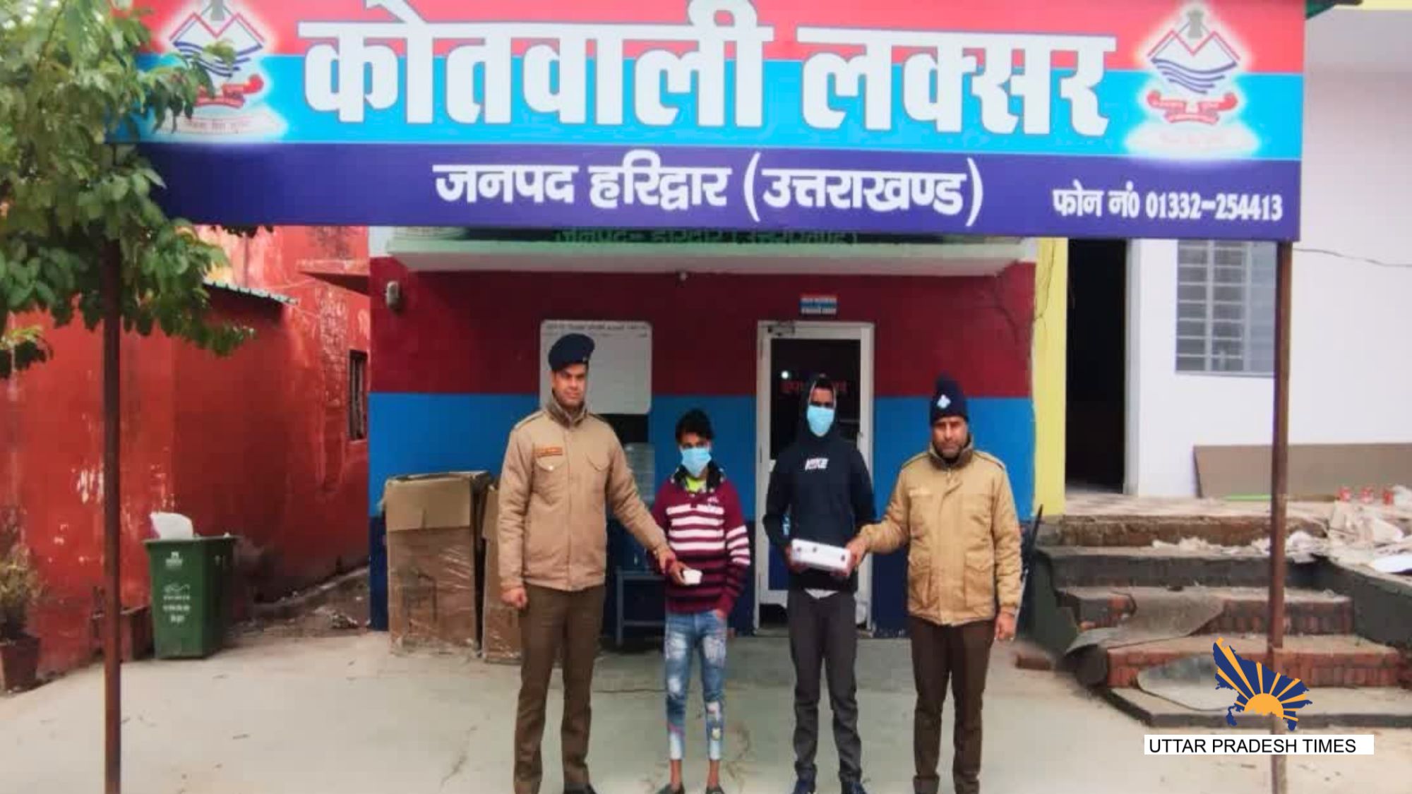 लक्सर पुलिस ने किया बड़ा खुलासा, 2 स्मगलर अरेस्ट, स्मैक और इंजेक्शन बरामद