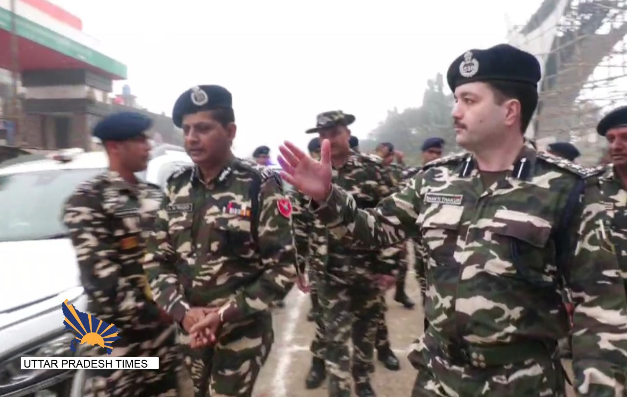 एसएसबी डीजी ने भारत-नेपाल सीमा का किया निरीक्षण, सख्त चौकसी और अलर्ट जारी