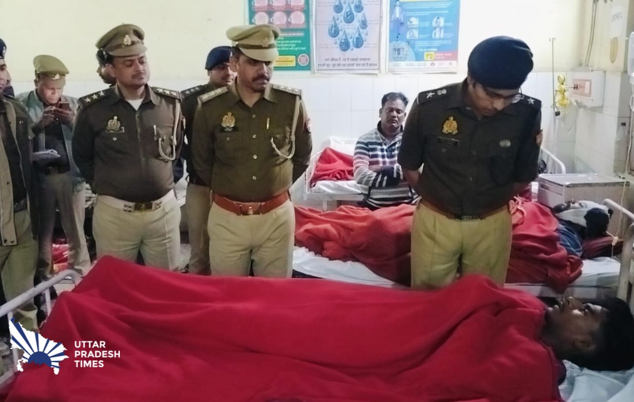 पुलिस मुठभेड़ में एक शातिर बदमाश के पैर में लगी गोली, आरोपी के कब्जे से लूट और चोरी के जेवरात बरामद