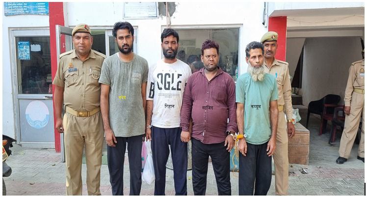 मेरठ में बनी पिस्टल एनसीआर में सप्लाई, पुलिस ने पकड़ी अवैध शस्त्र फैक्टरी