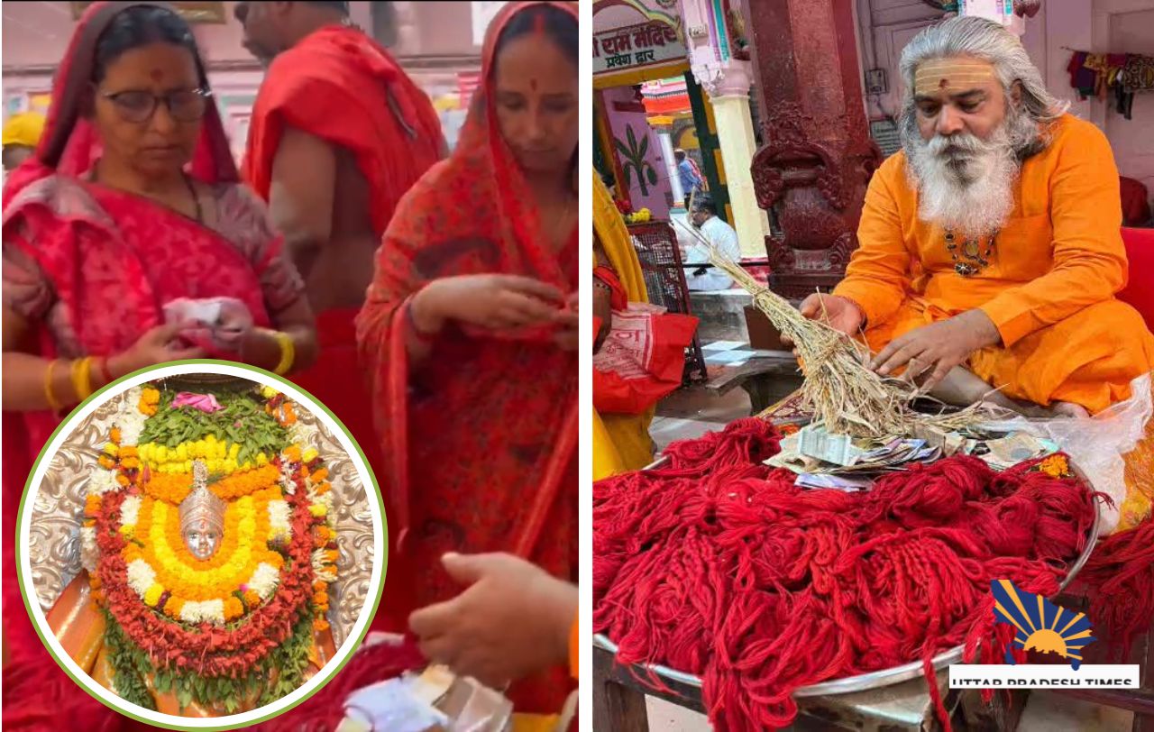 धान की बाली से सजा मंदिर, जानें मां अन्नपूर्णा के पवित्र व्रत का विशेष महत्व