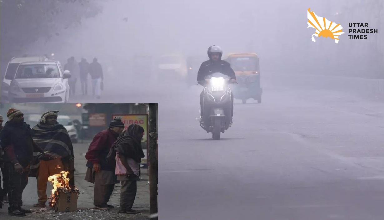 यूपी में कई जगह तेज हवाओं के साथ बारिश ने बढ़ाई ठिठुरन, IMD की इन जिलों में ओलावृष्टि की चेतावनी