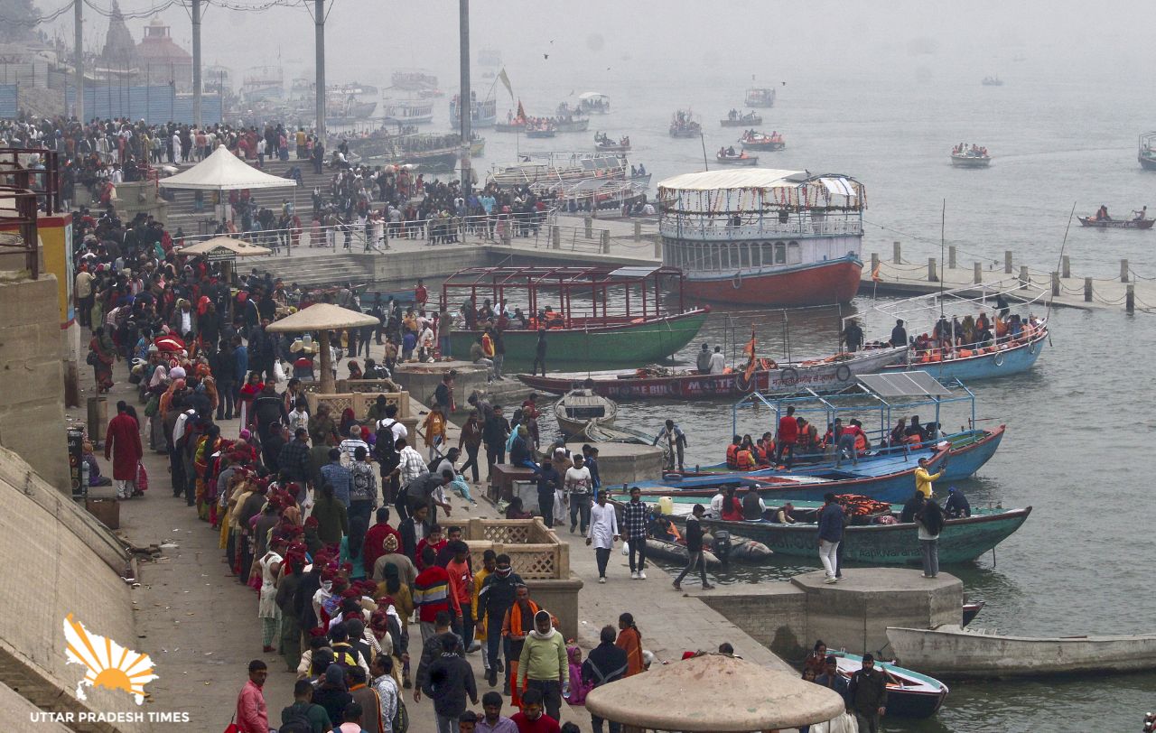 संगम नोज बना स्नान पर्व का प्रमुख केंद्र, अमृत स्नान के लिए श्रद्धालुओं की पहली पसंद