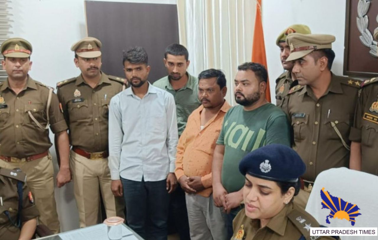 एस.एन.के पान मसाला की लूट का पुलिस ने किया, पुलिस ने इन आरोपियों को किया गिरफ्तार