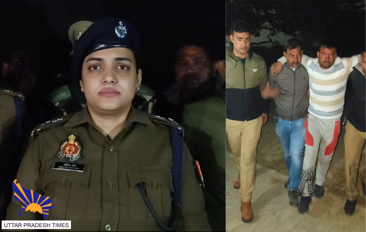 पुलिस मुठभेड़ में तीन शातिर बदमाश हुए गिरफ्तार, दक्षिण जोन में कई लूट की घटनाओं को दिया था अंजाम