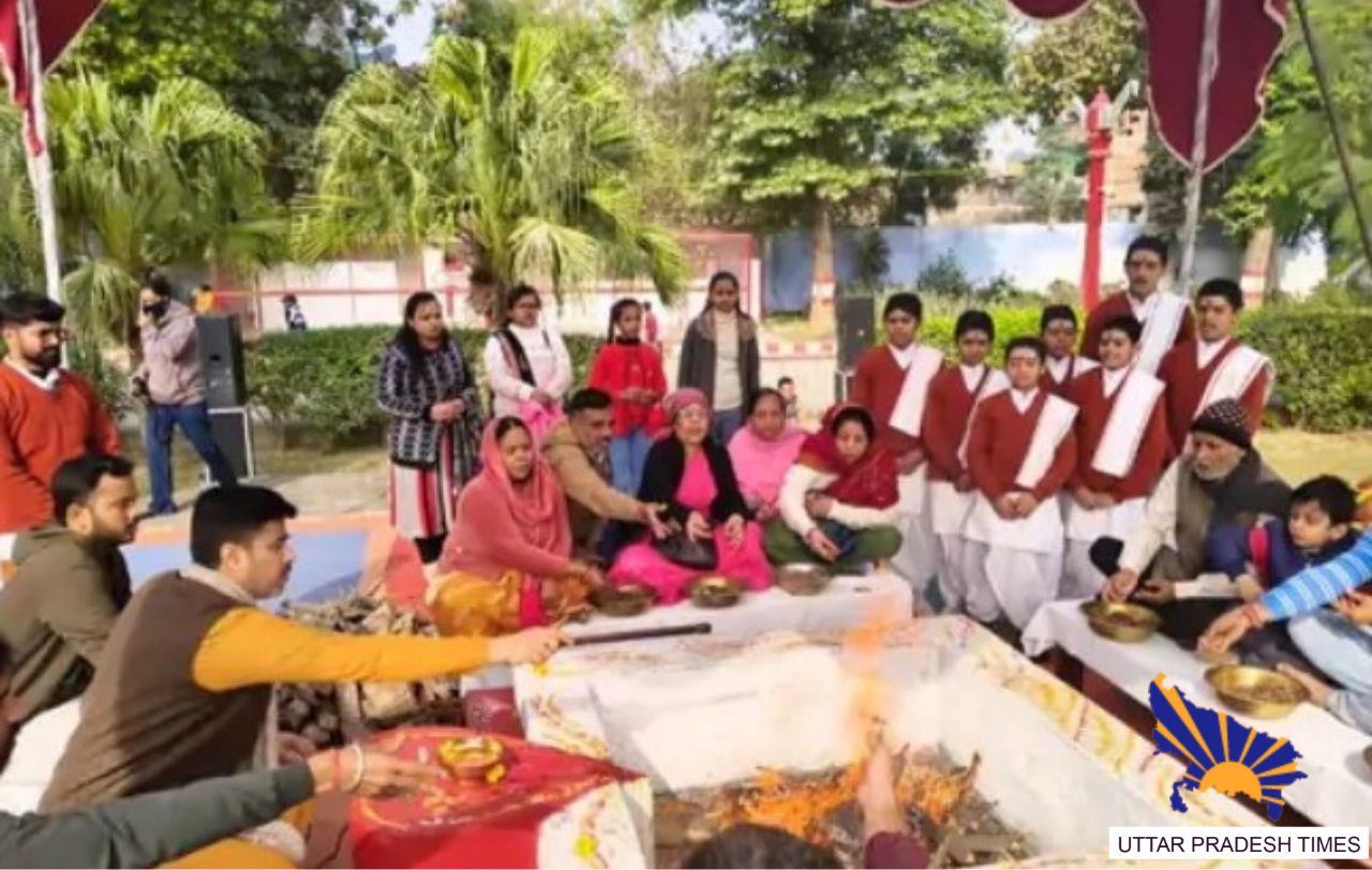 नव वर्ष के पहले दिन जे.के मंदिर में आयोजित हुआ रुद्र यज्ञ, मंदिर की पहली बेबसाइट भी हुई लॉंच