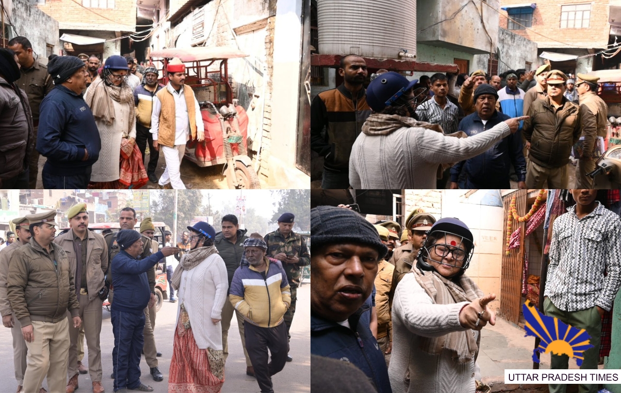 मुस्लिम बाहुल्य इलाके में बंद मंदिरों को ढूंढने का महापौर का अभियान रहा जारी, बाबूपुरवा में चला अभियान