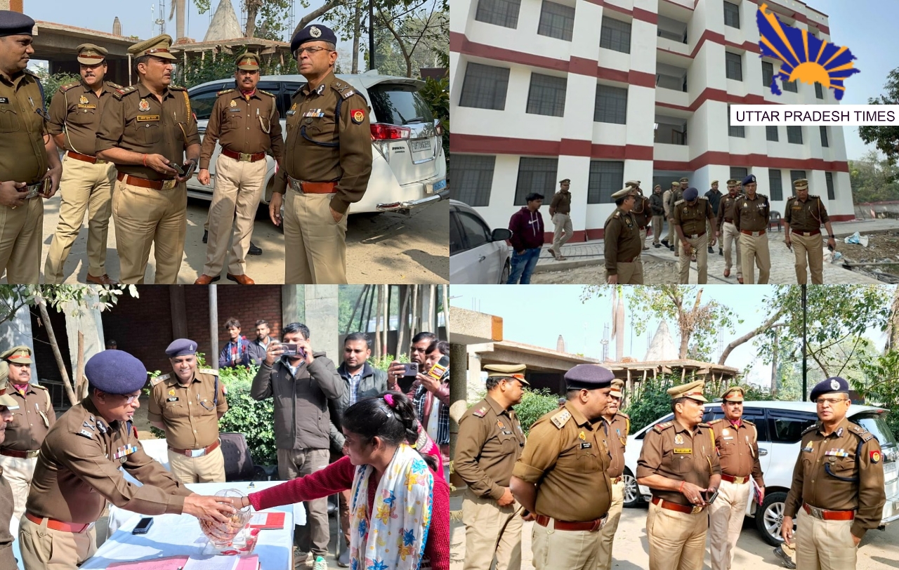 महाराजपुर थाने का पुलिस कमिश्नर ने किया औचक निरीक्षण,महाकुंभ जाने वाले श्रद्धालुओं के लिए की गई विशेष व्यवस्थाओं का भी लिया जायजा